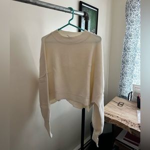 Free People Easy Street Cropped sweater